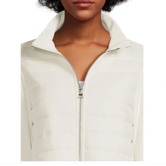 Winter white lightweight puffer jacket - Picture 4 of 8